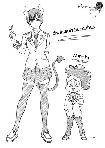 Download SwimsuitSuccubus x Mineta