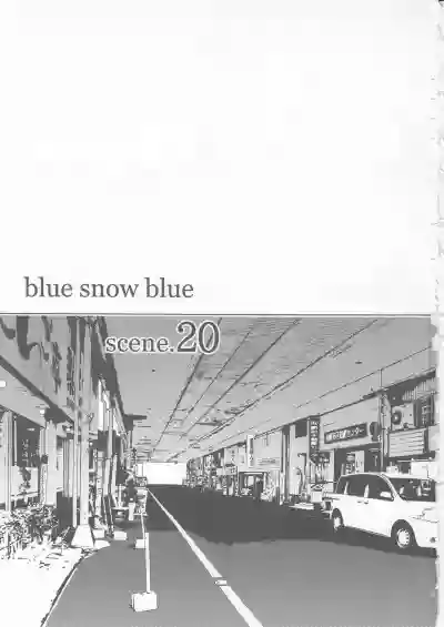 Download blue snow blue scene.20