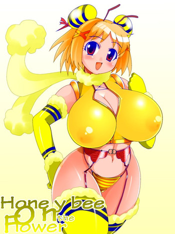 Download Honey Bee on the Flower