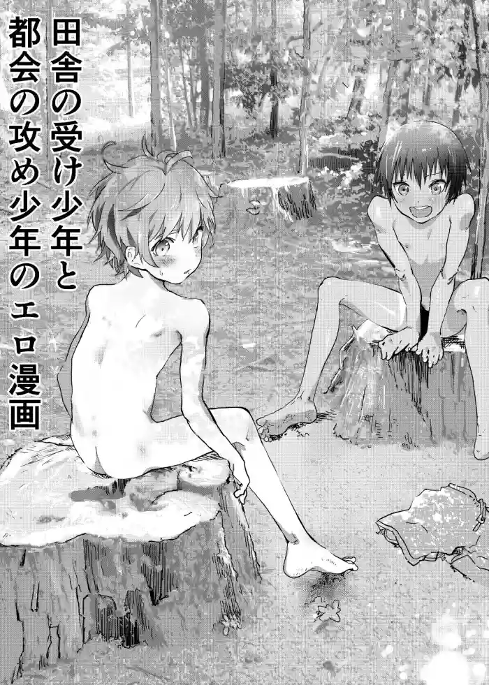 Download Inaka no Uke Shounen to Tokai no Seme Shounen no Ero Manga