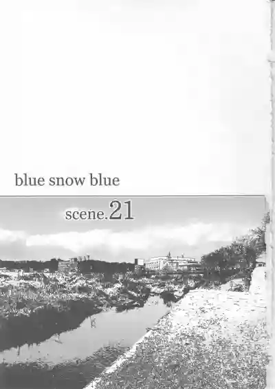 Download blue snow blue scene.21