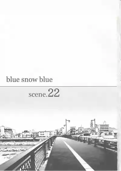 Download blue snow blue scene.22