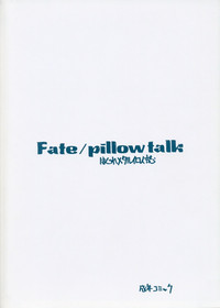 Download Fate/pillowtalk